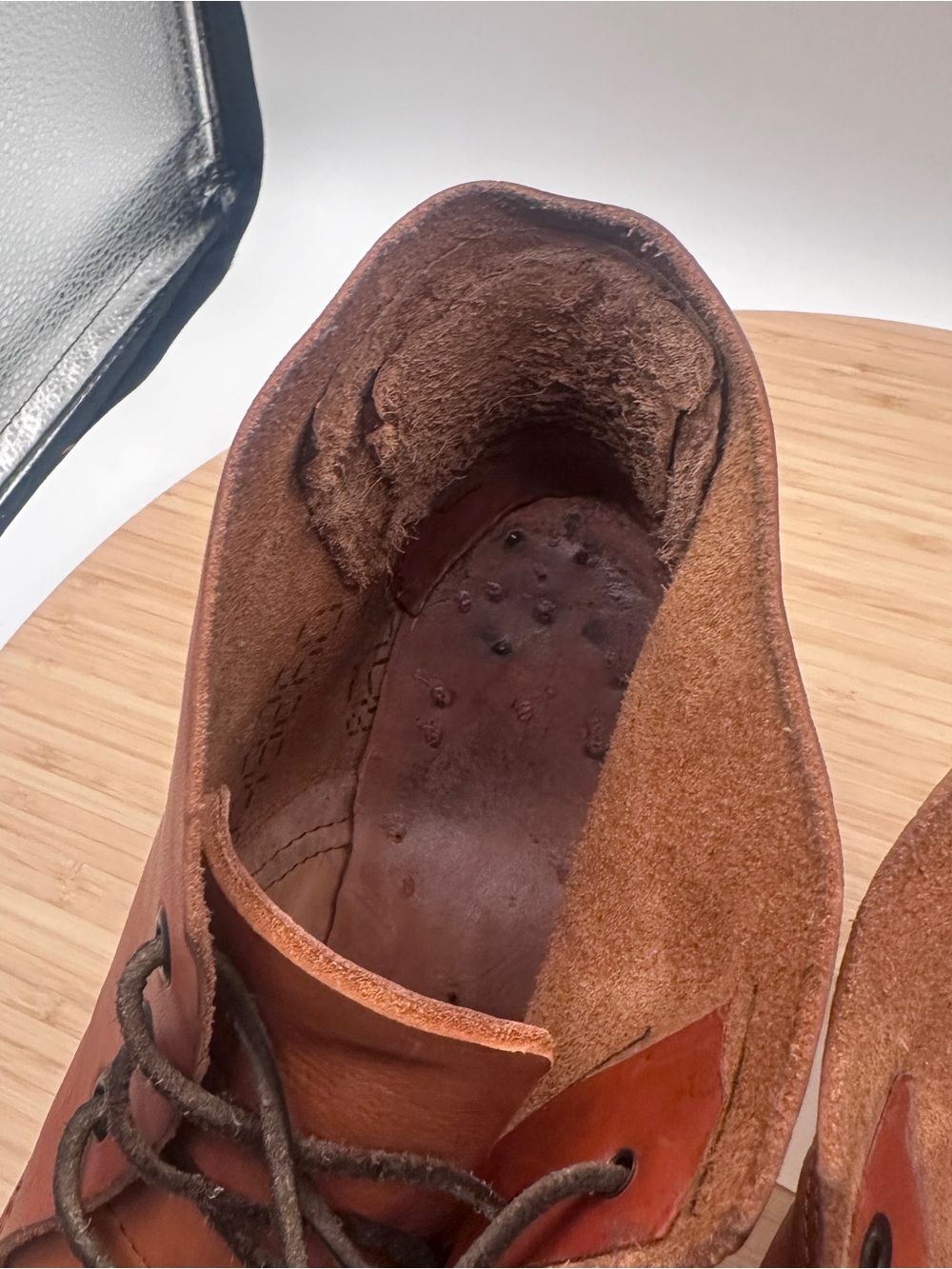 Bespoke, sturdy Chukka boots Size 12 Wide. Original boots made by cobbler. - Picture 12 of 15